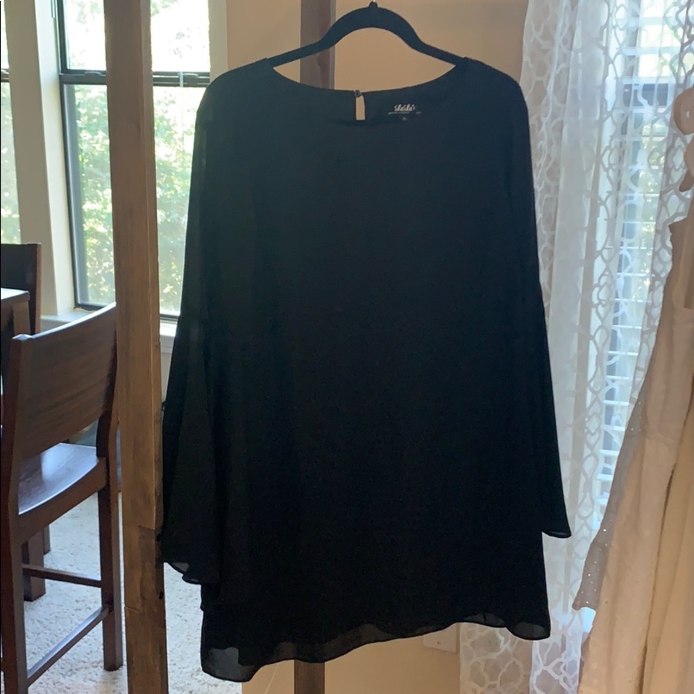 lulus black dress